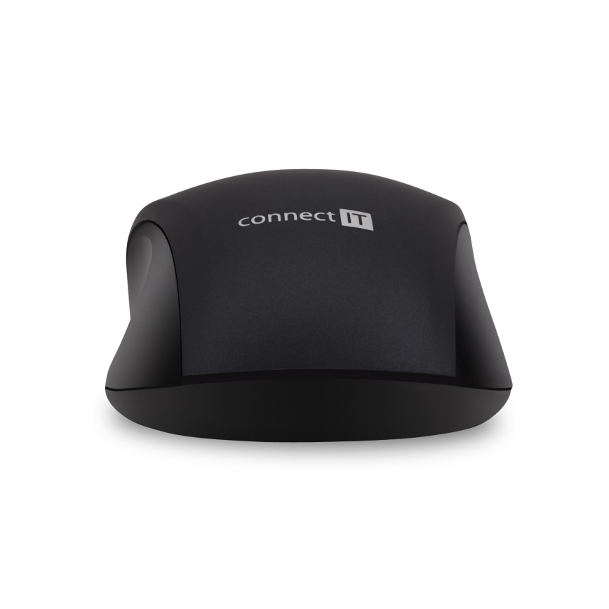 CONNECT IT CMO-2230-BK - Brezžična tiha miška MUTE 1200 DPI 1xAA črna