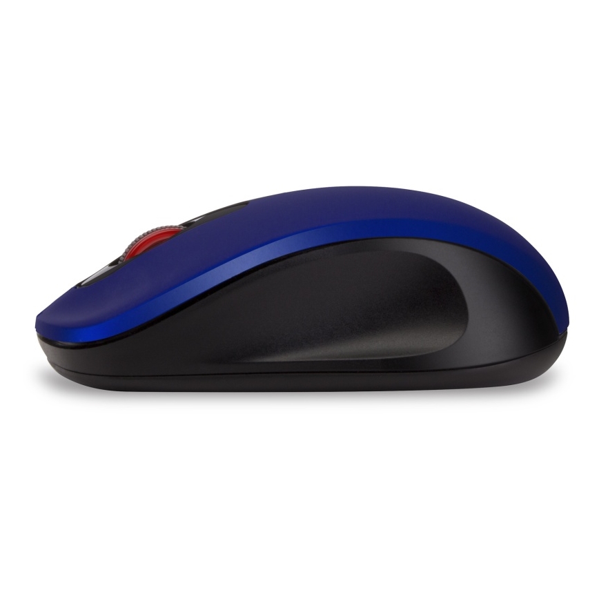 CONNECT IT CMO-2230-BL - Brezžična tiha miška MUTE 1200 DPI 1xAA črna/modra