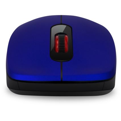 CONNECT IT CMO-2230-BL - Brezžična tiha miška MUTE 1200 DPI 1xAA črna/modra