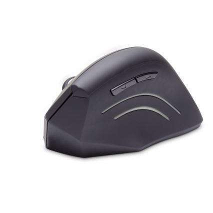 CONNECT IT CMO-2510-BK - Ergonomska brezžična miška Verti Wireless 800/1200/1600 DPI 2xAAA črna