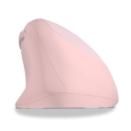 CONNECT IT CMO-2600-PK - Ergonomska brezžična miška 800/1200/1600 DPI 1xAA rožnata