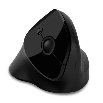 CONNECT IT CMO-2700-BK - Ergonomska brezžična miška 800/1200/1600 DPI 1xAA črna