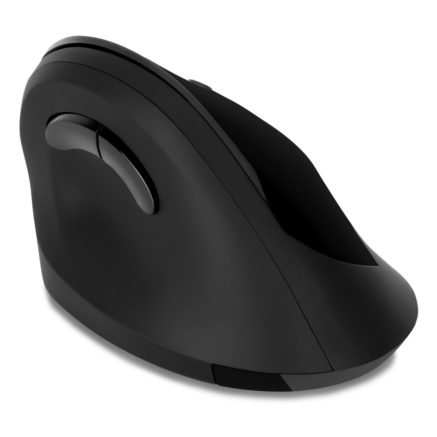 CONNECT IT CMO-2700-BK - Ergonomska brezžična miška 800/1200/1600 DPI 1xAA črna