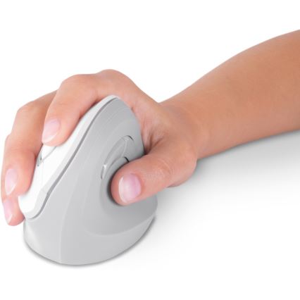 CONNECT IT CMO-2700-WH - Ergonomska brezžična miška 800/1200/1600 DPI 1xAA bela