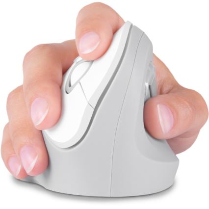 CONNECT IT CMO-2700-WH - Ergonomska brezžična miška 800/1200/1600 DPI 1xAA bela