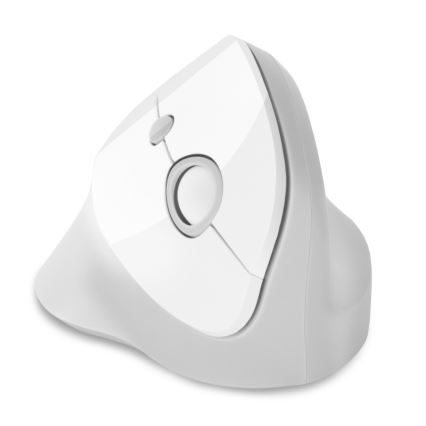 CONNECT IT CMO-2700-WH - Ergonomska brezžična miška 800/1200/1600 DPI 1xAA bela