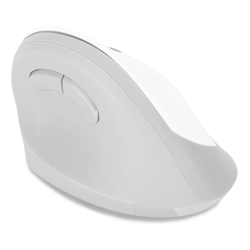 CONNECT IT CMO-2700-WH - Ergonomska brezžična miška 800/1200/1600 DPI 1xAA bela