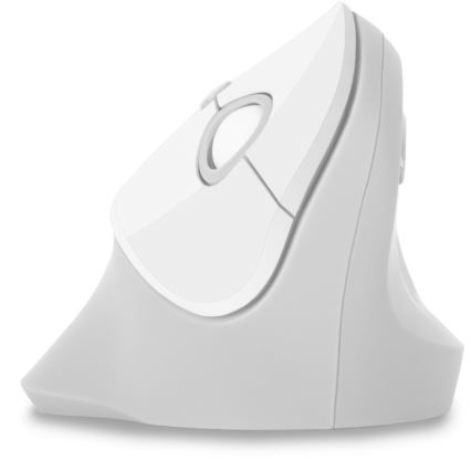 CONNECT IT CMO-2700-WH - Ergonomska brezžična miška 800/1200/1600 DPI 1xAA bela