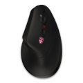 CONNECT IT CMO-2880-BK - Ergonomična brezžična miška Verti TriMode 1000/1600/2400 DPI 2xAAA črna