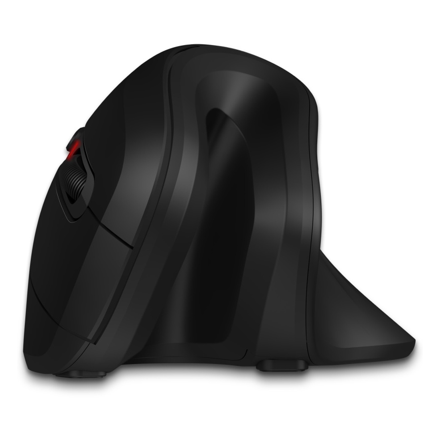 CONNECT IT CMO-2900-BK - Ergonomska brezžična miška 800/1200/1600 DPI 1xAA črna