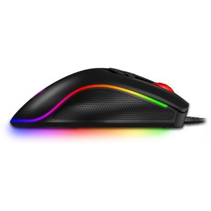 CONNECT IT CMO-3591-BK - LED RGB Žična gaming miška 500-7200 DPI črna