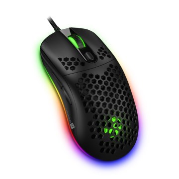 CONNECT IT CMO-5511-BK - LED RGB Žična gaming miška 200-12800 DPI črna