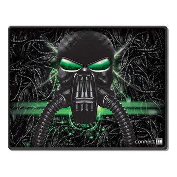 CONNECT IT CMP-1100-SM - Podloga za miško 32x24,5 cm črna/zelena