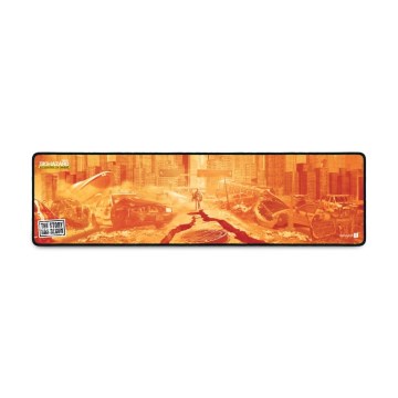 CONNECT IT CMP-1140-LG - Podloga za tipkovnico in miška 88,6x24,5 cm oranžna