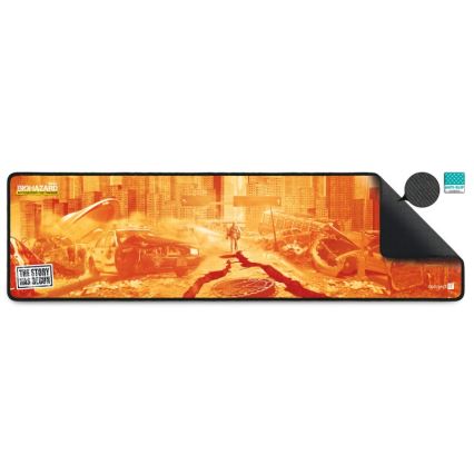 CONNECT IT CMP-1140-LG - Podloga za tipkovnico in miška 88,6x24,5 cm oranžna