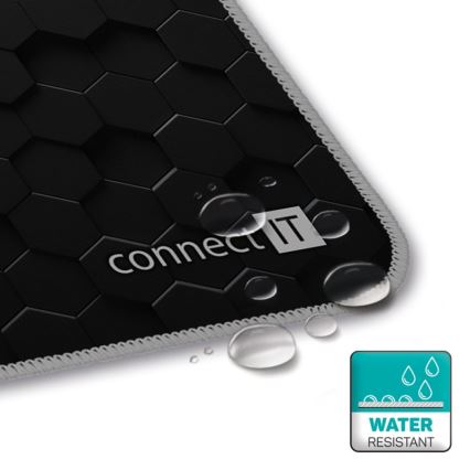 CONNECT IT CMP-2000-XL - Podloga za tipkovnico in miška 79,5x34,5 cm črna