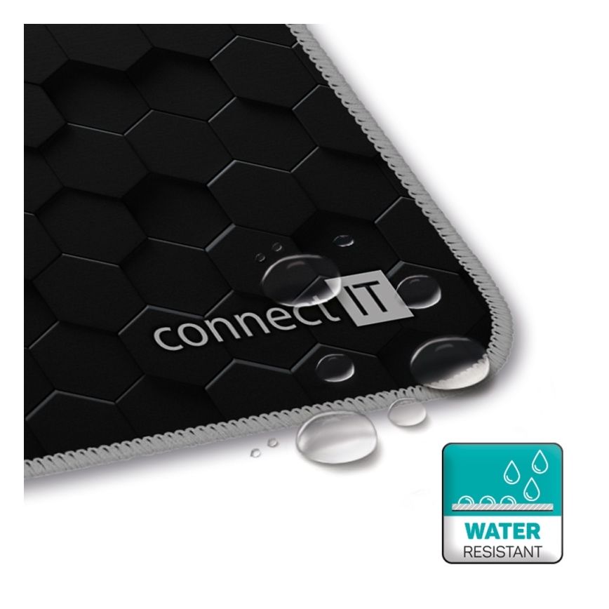 CONNECT IT CMP-2000-XL - Podloga za tipkovnico in miška 79,5x34,5 cm črna