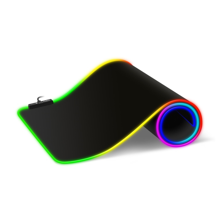 CONNECT IT CMP-3100-LG - LED RGB Gaming tipkovnica in podloga za miško 80x30 cm črna