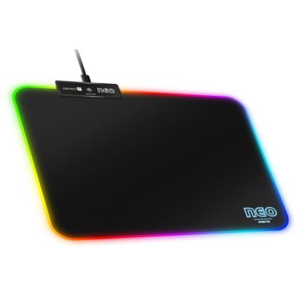 CONNECT IT CMP-3100-SM - LED RGB Gaming miška pad 32x24,5 cm črna