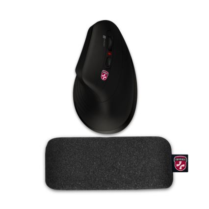 CONNECT IT CMP-4010-BK - Naslon za zapestje s polnilom iz kroglice