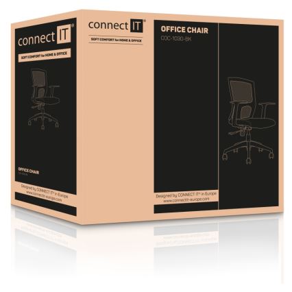 CONNECT IT COC-1030-BK - Pisarniški stol ForHealth BetaPro črna