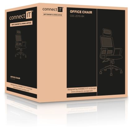 CONNECT IT COC-2010-BK - Pisarniški stol ForHealth GamaPro črna