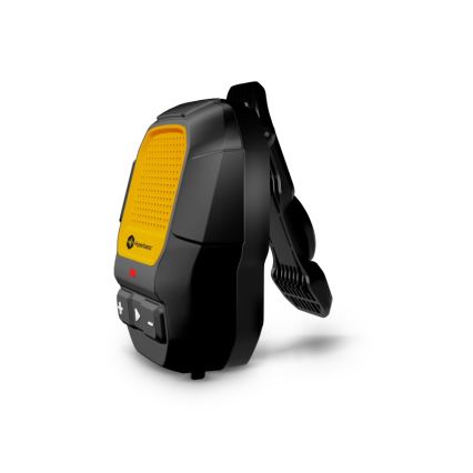 CONNECT IT HSP-1010-BK - Brezžični zvočnik z mikrofonom ClipBEAT 2W/5V 560 mAh IPX7 črna/rumena