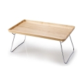 Continenta C3245 - Posteljni pladenj 53x32 cm iz kavčukovega lesa