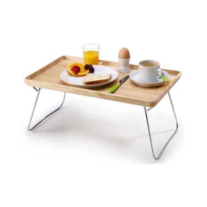 Continenta C3245 - Posteljni pladenj 53x32 cm iz kavčukovega lesa