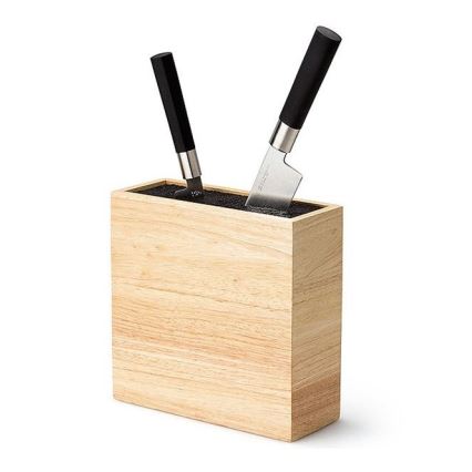 Continenta C3314 - Stojalo za nože z nastavljivim vstavkom 22x9x21,5 cm guma fig
