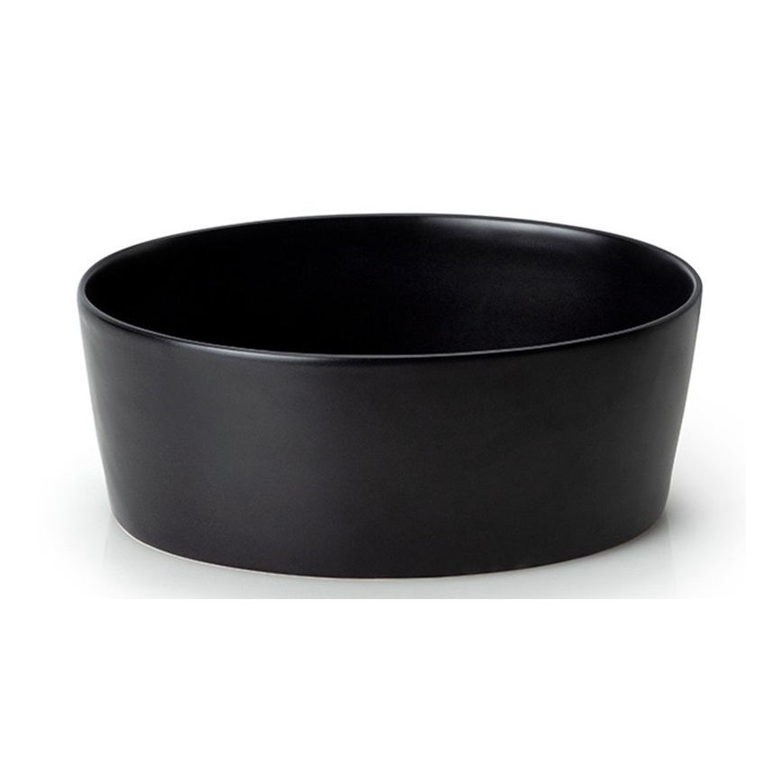 Continenta C3730 - Škatla za kruh s pokrovom 30x23 cm, črna/iz gumenega lesa
