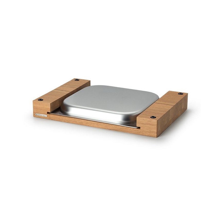 Continenta C4110 - Rezalna deska s pladnjem 39x27 cm hrast