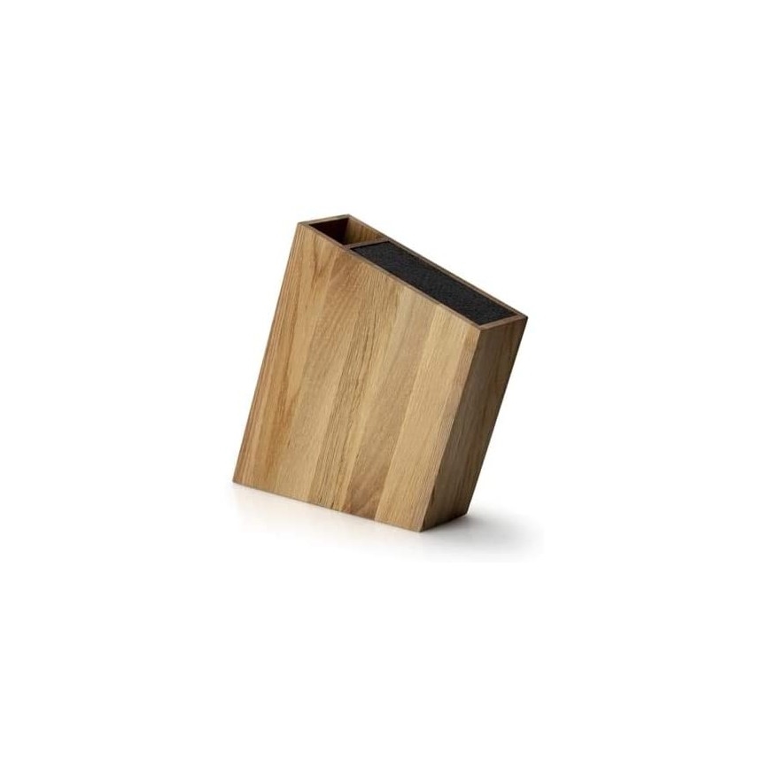 Continenta C4151 - Stojalo za nože s flexi vstavkom in predalom 31x8x24,5 cm hrast