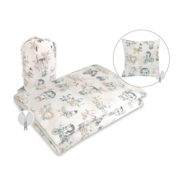 COSING - Potovalna spalna vreča z blazinico Zoo