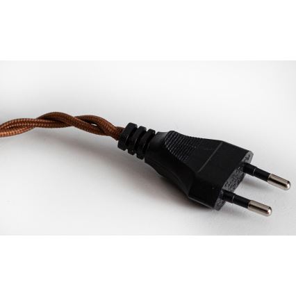 Cottex - Viseča svetilka na kabel z vtičem NORA 1xE14/5W/230V zelena