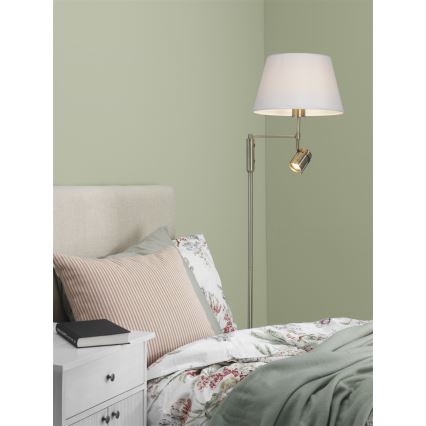 Cottex - Stoječa svetilka LIBRA 1xE27/60W/230V + GU10/40W