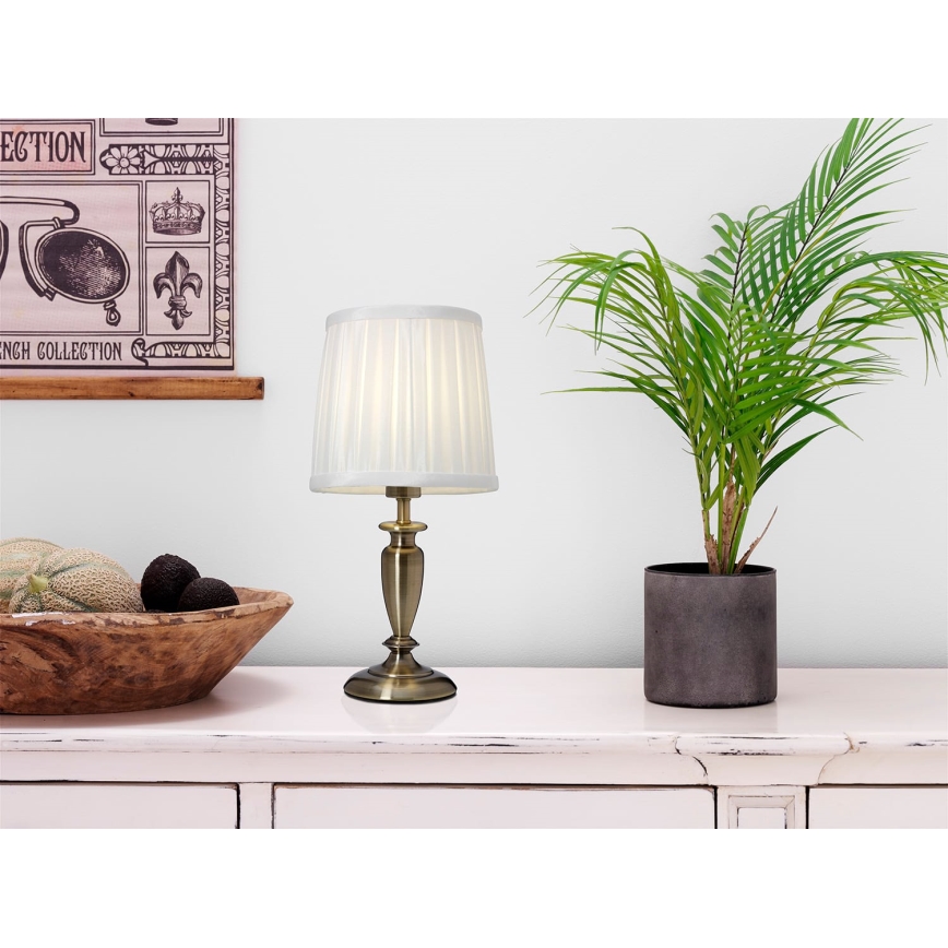 Cottex - Namizna svetilka INEB 1xE14/40W/230V bronasta