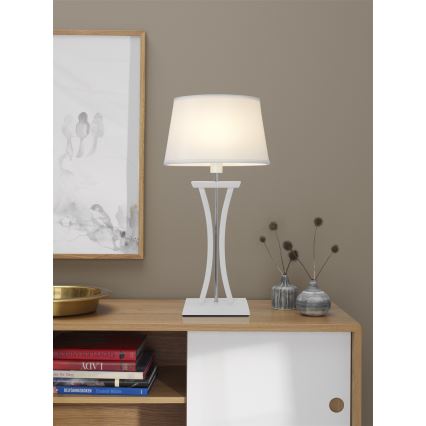 Cottex - Namizna svetilka NEW CHELSEA 1xE14/40W/230V bela