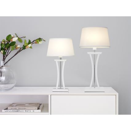 Cottex - Namizna svetilka NEW CHELSEA 1xE14/40W/230V bela