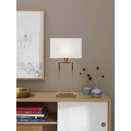 Cottex - Namizna svetilka KENSINGTON 1xE14/40W/230V zlata
