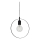 Cottex - Lestenec na kablu SPARTAN RINGO 1xE27/60W/230V
