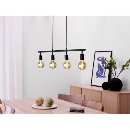 Cottex - Lestenec na kablu ARC 4xE27/60W/230V
