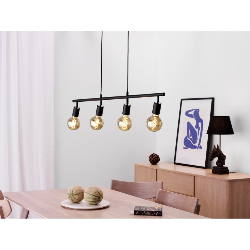 Cottex - Lestenec na kablu ARC 4xE27/60W/230V