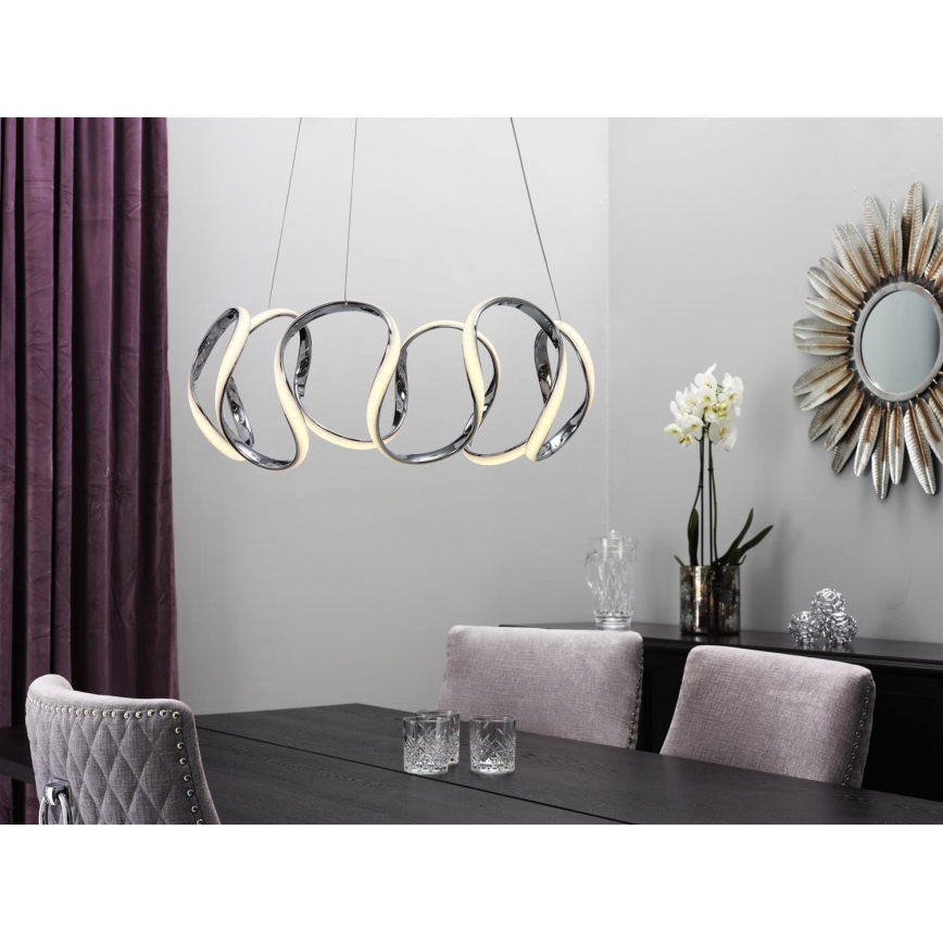 Cottex - LED lestenec na kablu WAVE LED/40W/230V