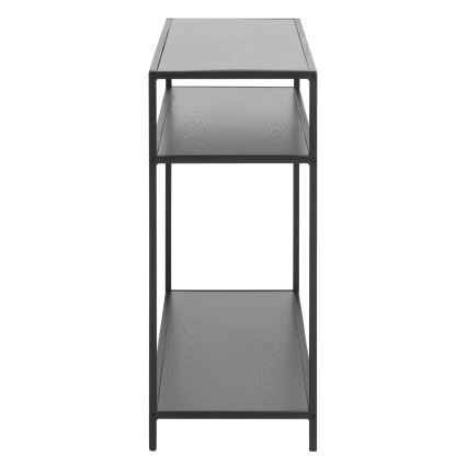 Črna konzolna mizica SARON