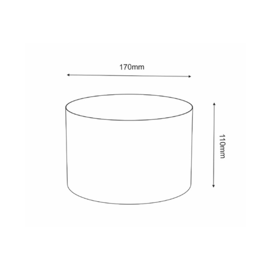 Cvetlični lonček 11x17 cm črn
