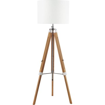 Daar Lighting EAS4943 - Stoječa svetilka EASEL 1xE27/60W/230V rjava
