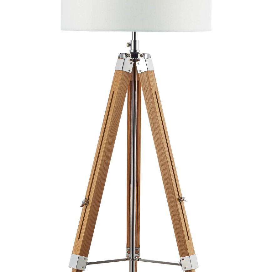 Daar Lighting EAS4943 - Stoječa svetilka EASEL 1xE27/60W/230V rjava