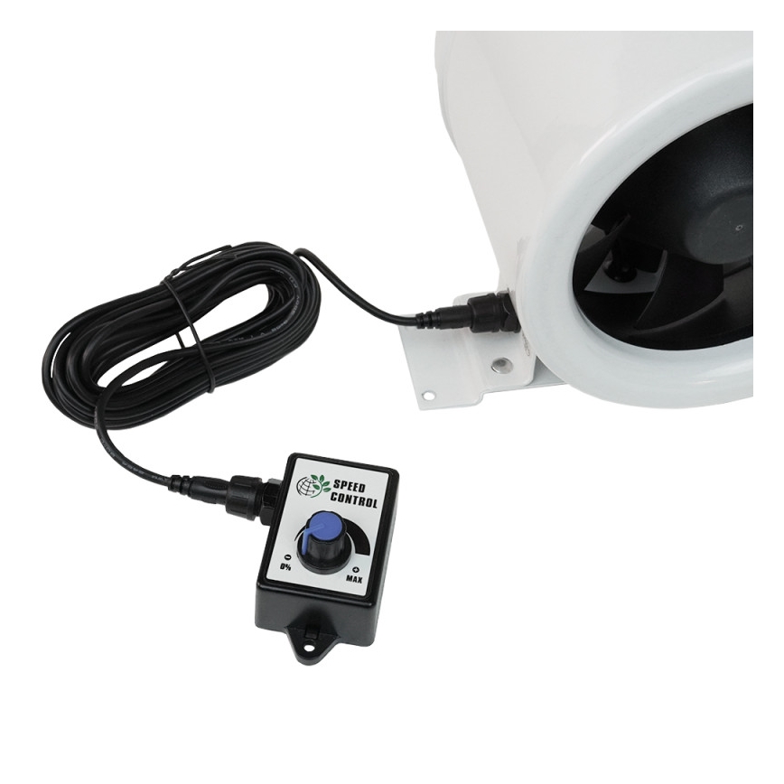 Dalap 24MF125 - Kanalski ventilator z varčnim motorjem in regulatorjem hitrosti MF 125 EC 20W/230V