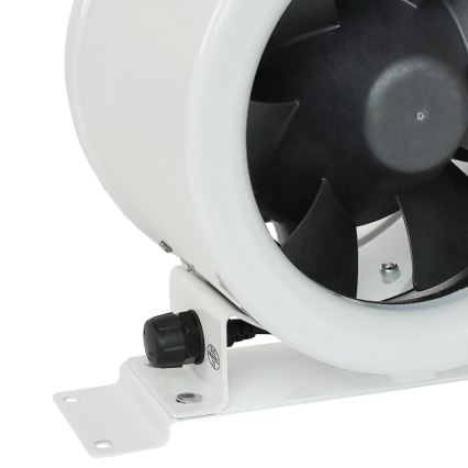 Dalap 24MF125 - Kanalski ventilator z varčnim motorjem in regulatorjem hitrosti MF 125 EC 20W/230V